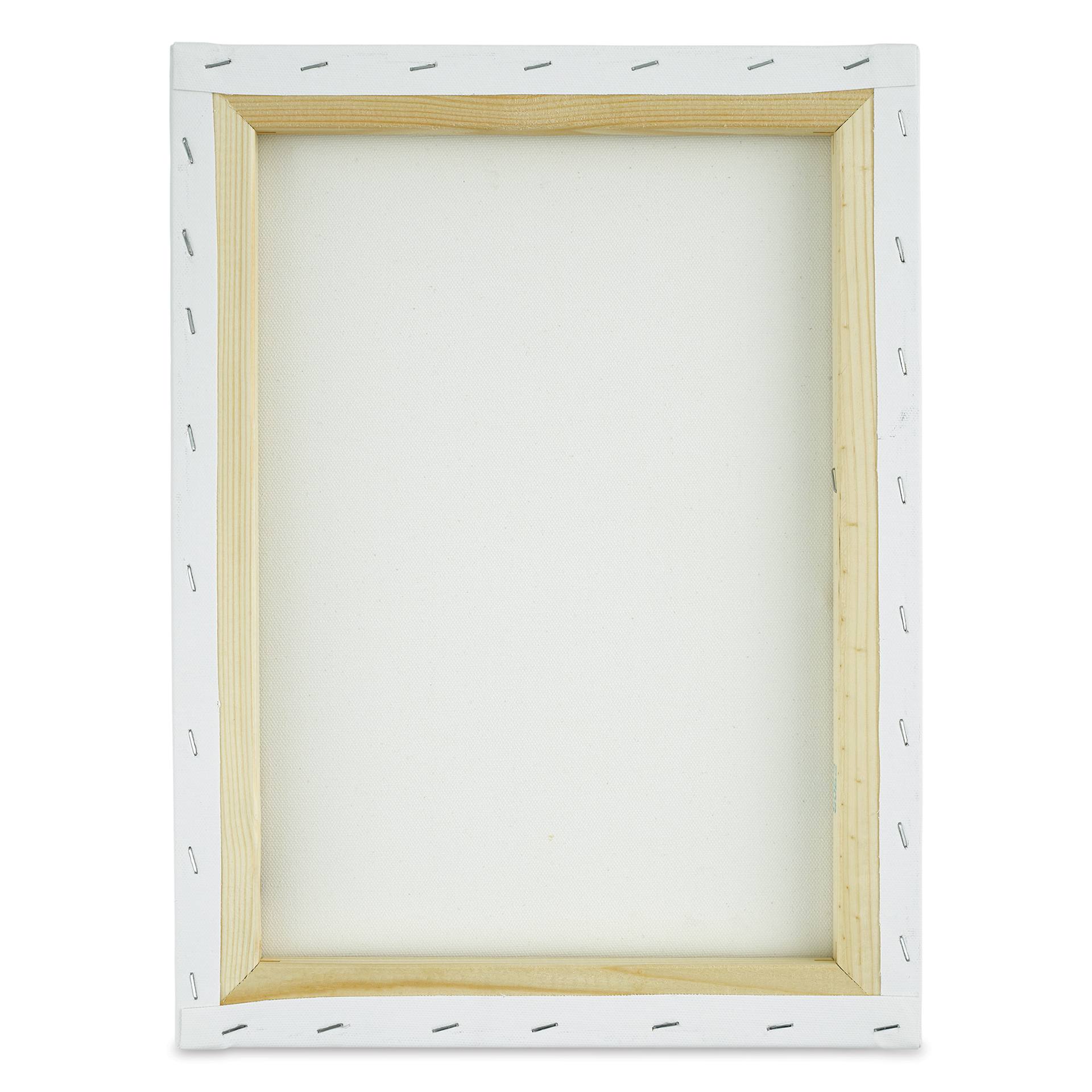 Daler-Rowney Artists' Stretched Cotton Canvas - 12" x 16", back of canvas
