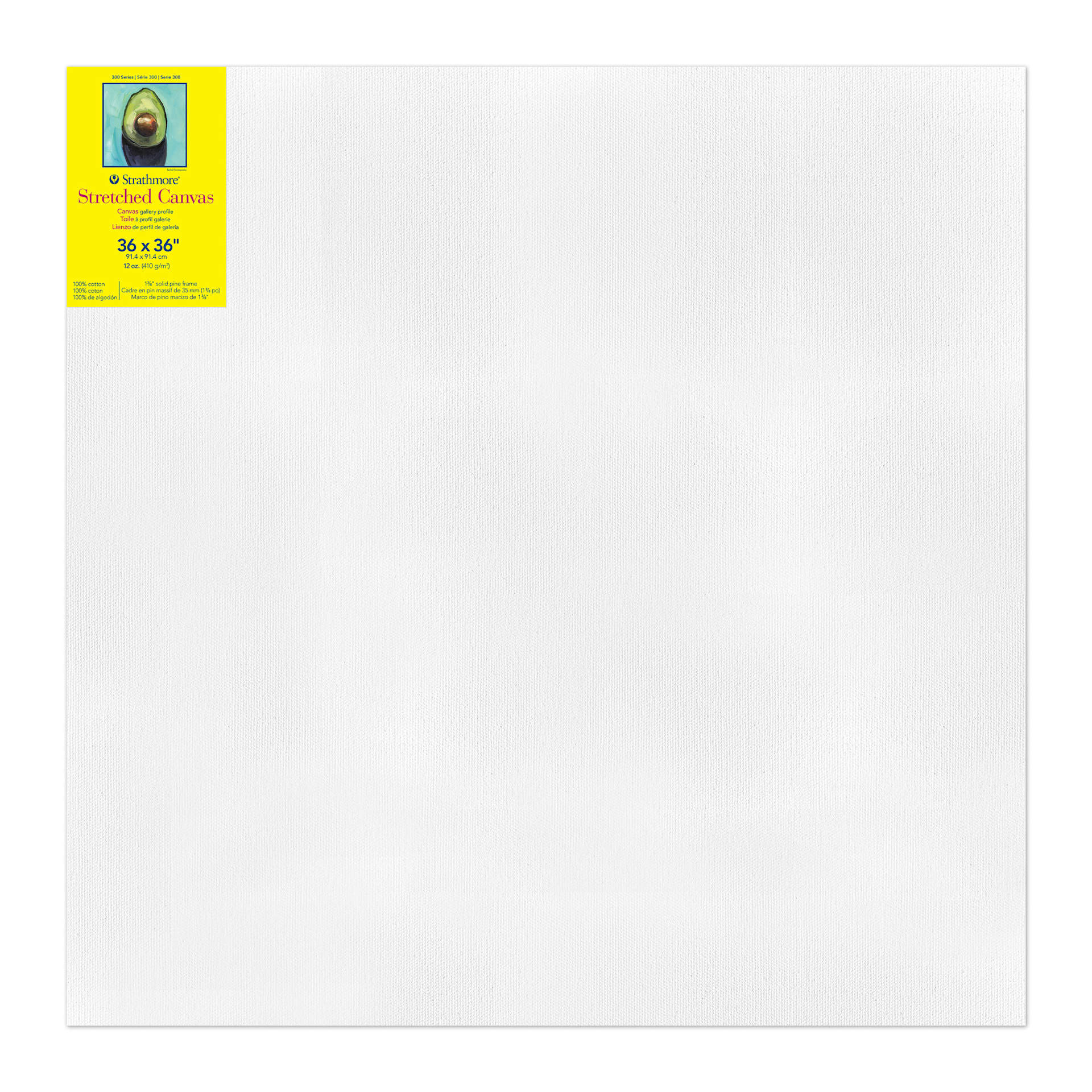 Strathmore 300 Series Canvas, 12 oz, 36" x 36"
