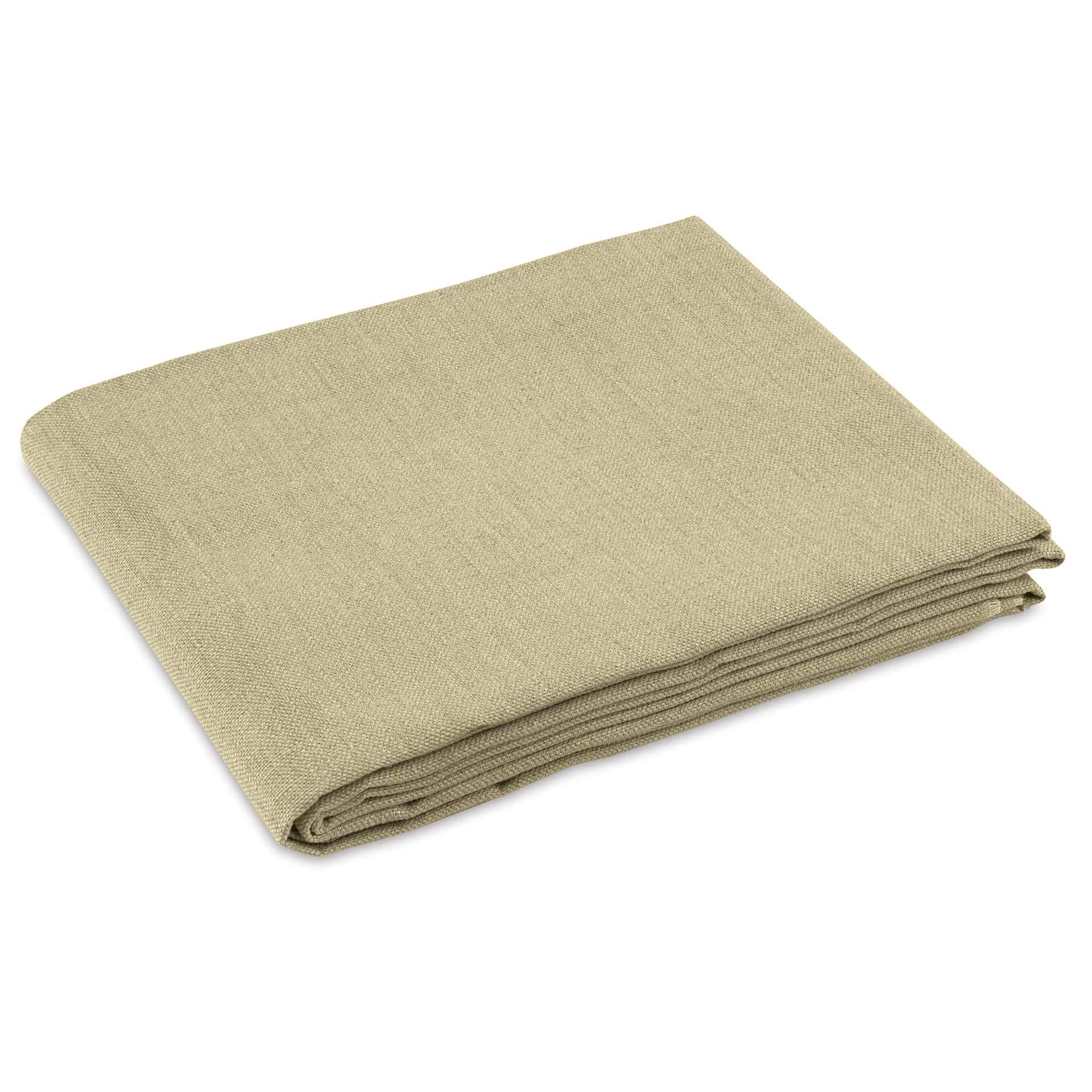 Blick Studio Unprimed Linen Canvas Rolls and Blankets - Rough, 10 oz, 84" x 1 yard, Folded out of package