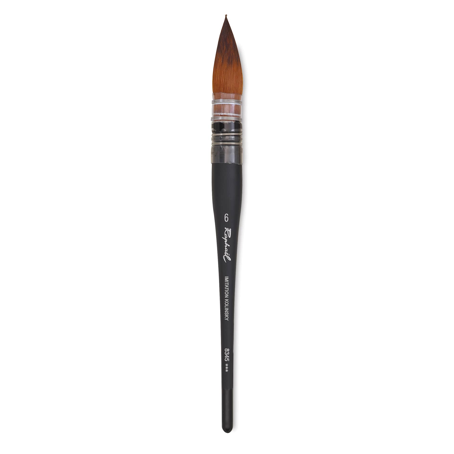 Raphaël Stradivarius Synthetic Kolinsky Sable Brush - Mop, Size 6, Short Handle