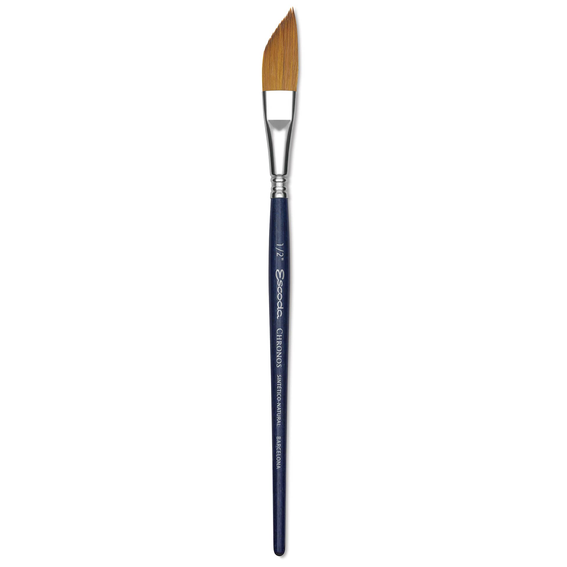 Escoda Chronos Brush - Short Handle, Dagger, Size 1/2"