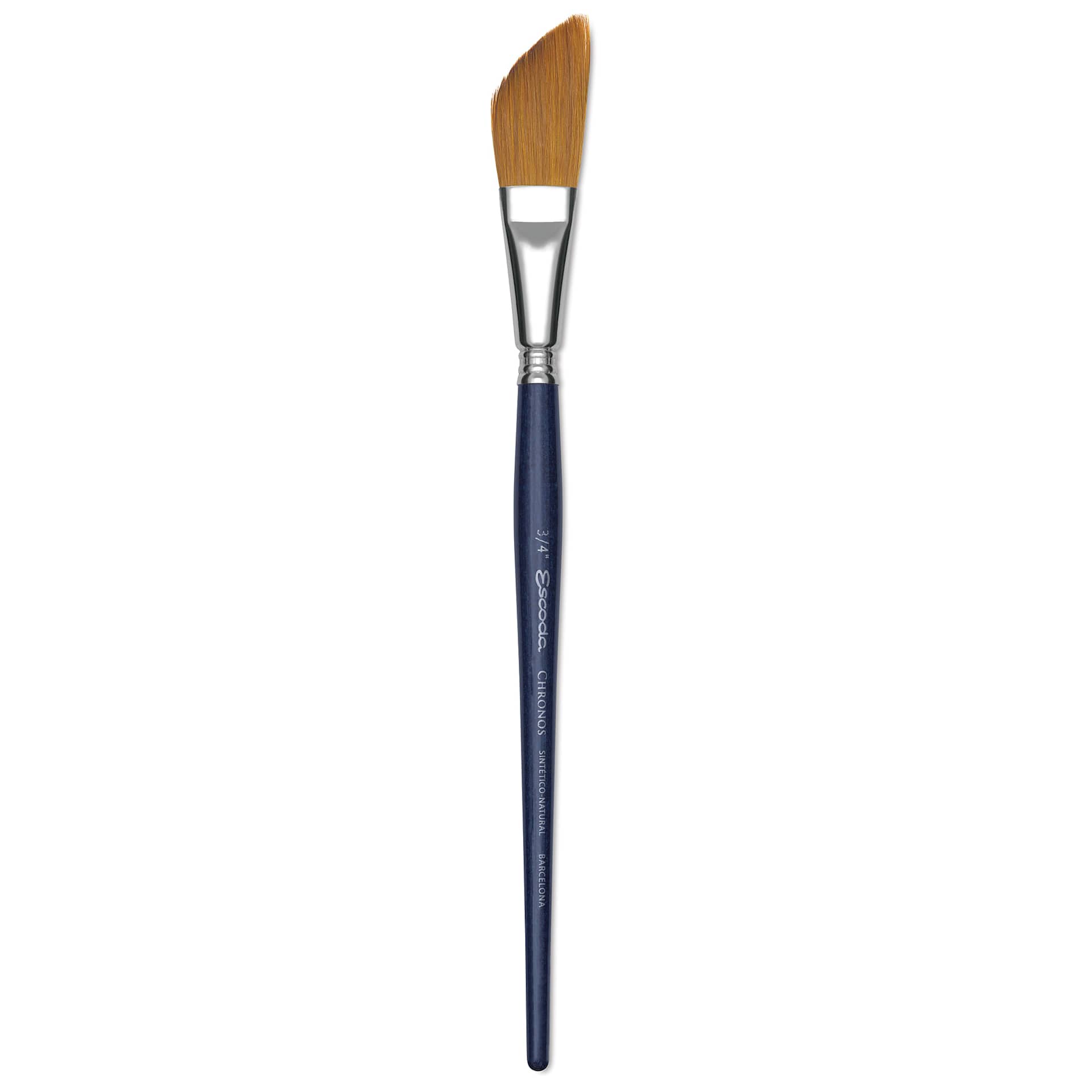 Escoda Chronos Brush - Short Handle, Dagger, Size 3/4"