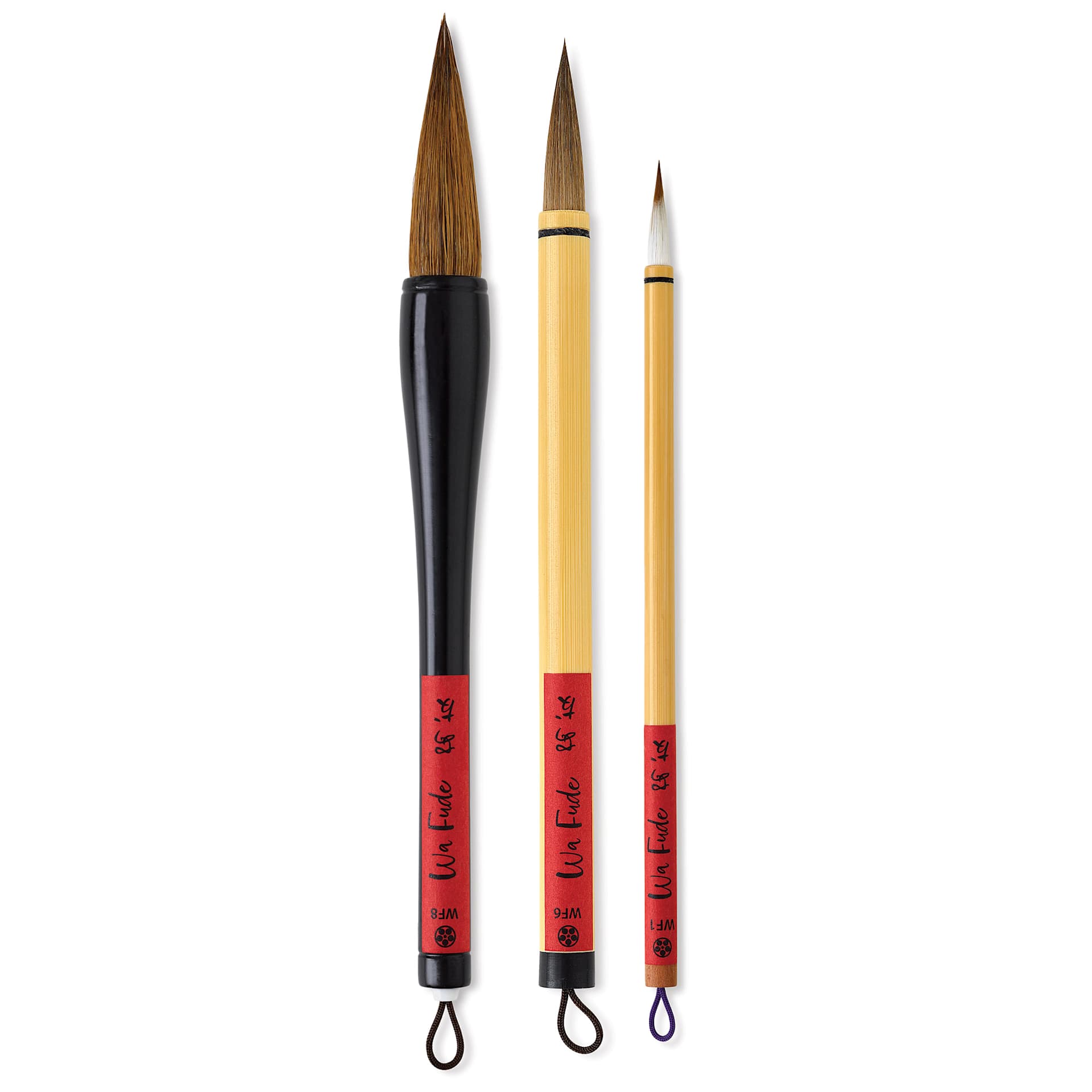 Yasutomo Wa Fude Calligraphy Brushes - Nankai, Akagi, and Kiyo Brushes