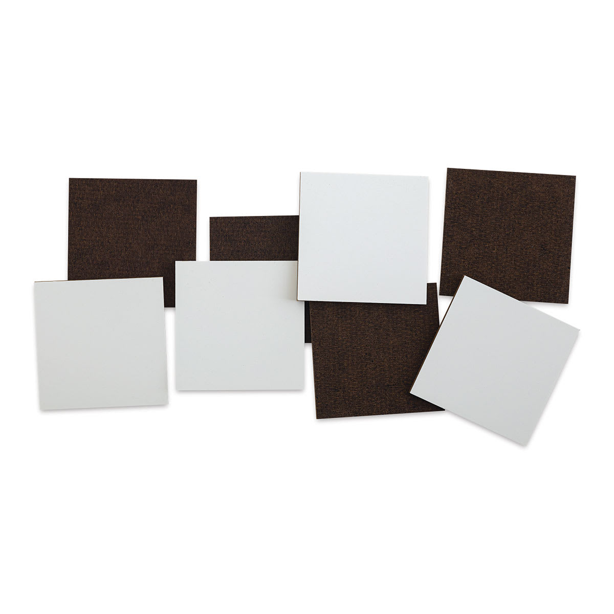 Ampersand Claybord Art Tiles - 2" W x 2" L x 1/8" D, Package of 8