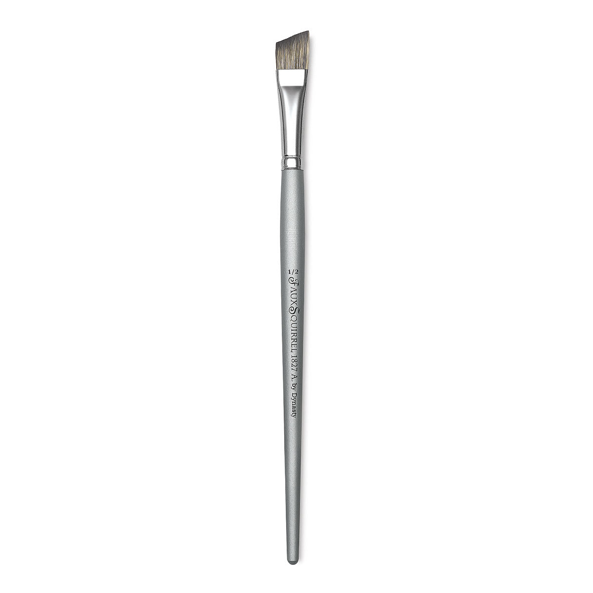 Dynasty Faux Squirrel Brush - Angular, Short Handle, 1/2"