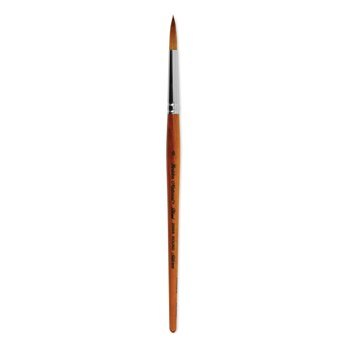 Silver Brush Golden Natural Brush - Round, Size 8