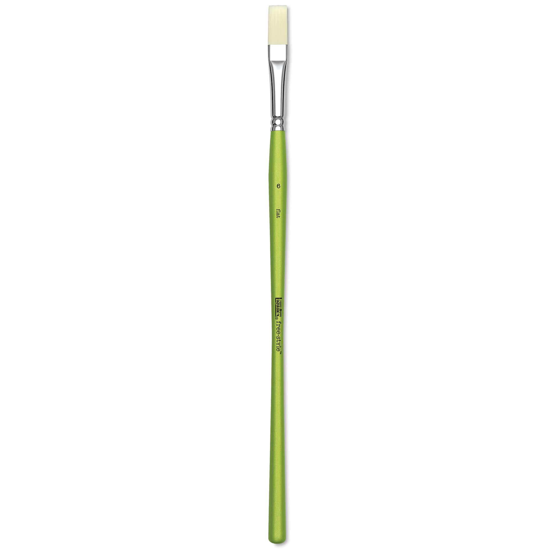 Liquitex Freestyle Brush - Flat, Long Handle, Size 6