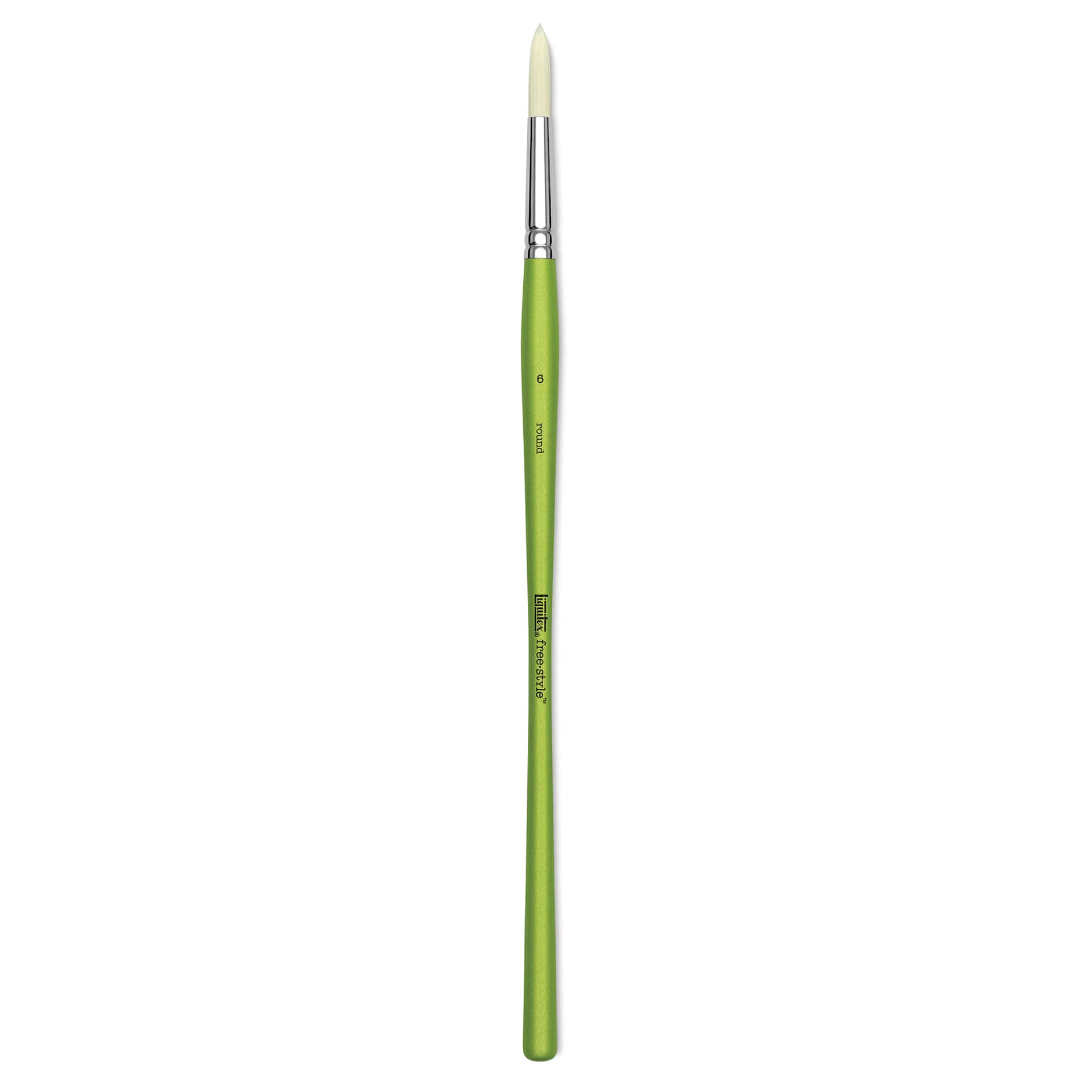 Liquitex Freestyle Brush - Round, Long Handle, Size 6