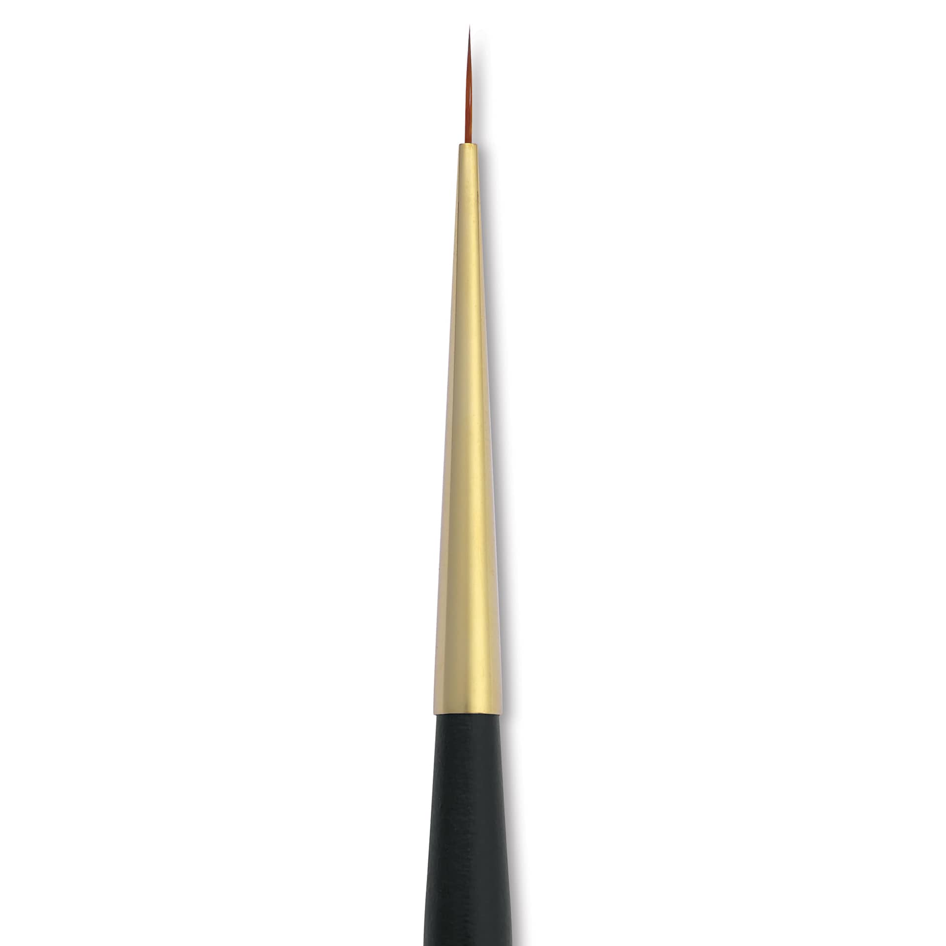 Isabey Isagold Synthetic Brush - Round, Short Handle, Size 0, close-up