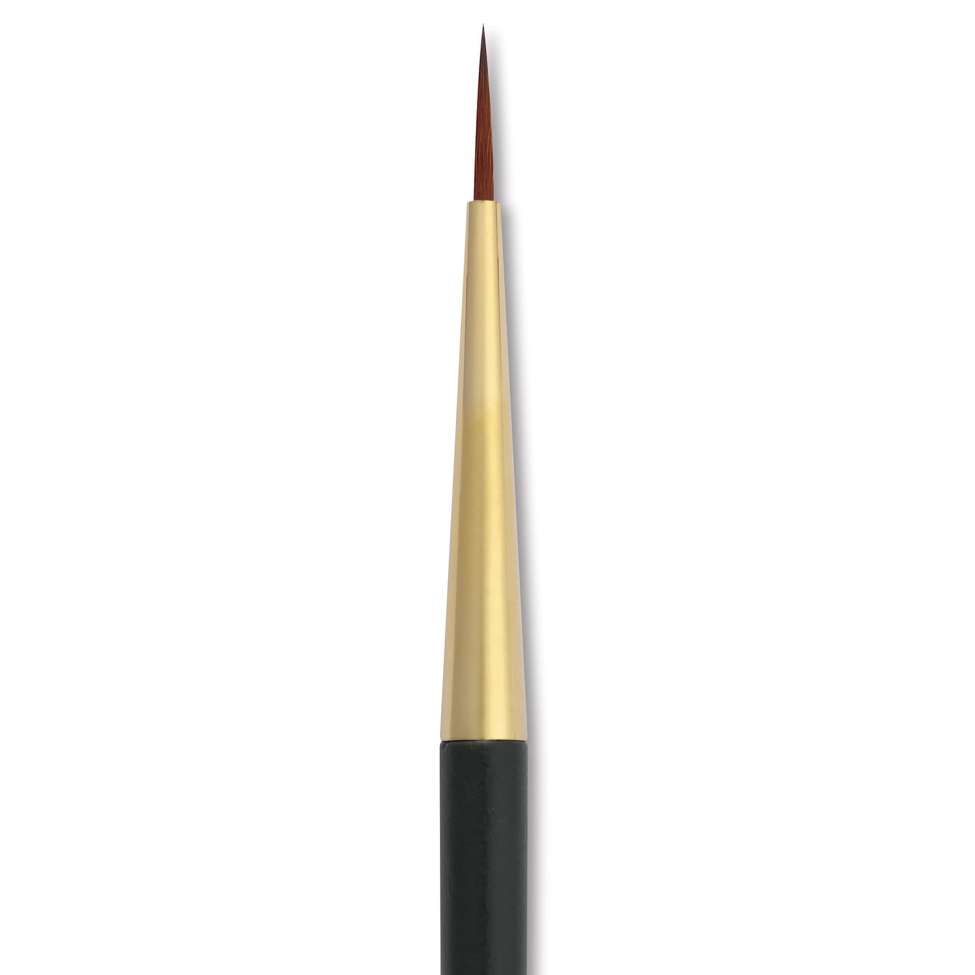 Isabey Isagold Synthetic Brush - Round, Short Handle, Size 3, close-up