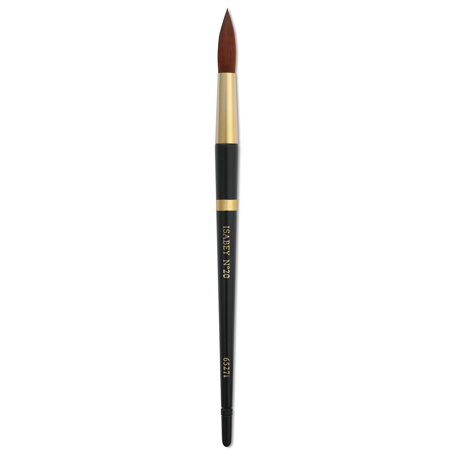 Isabey Isagold Synthetic Brush - Round, Short Handle, Size 20