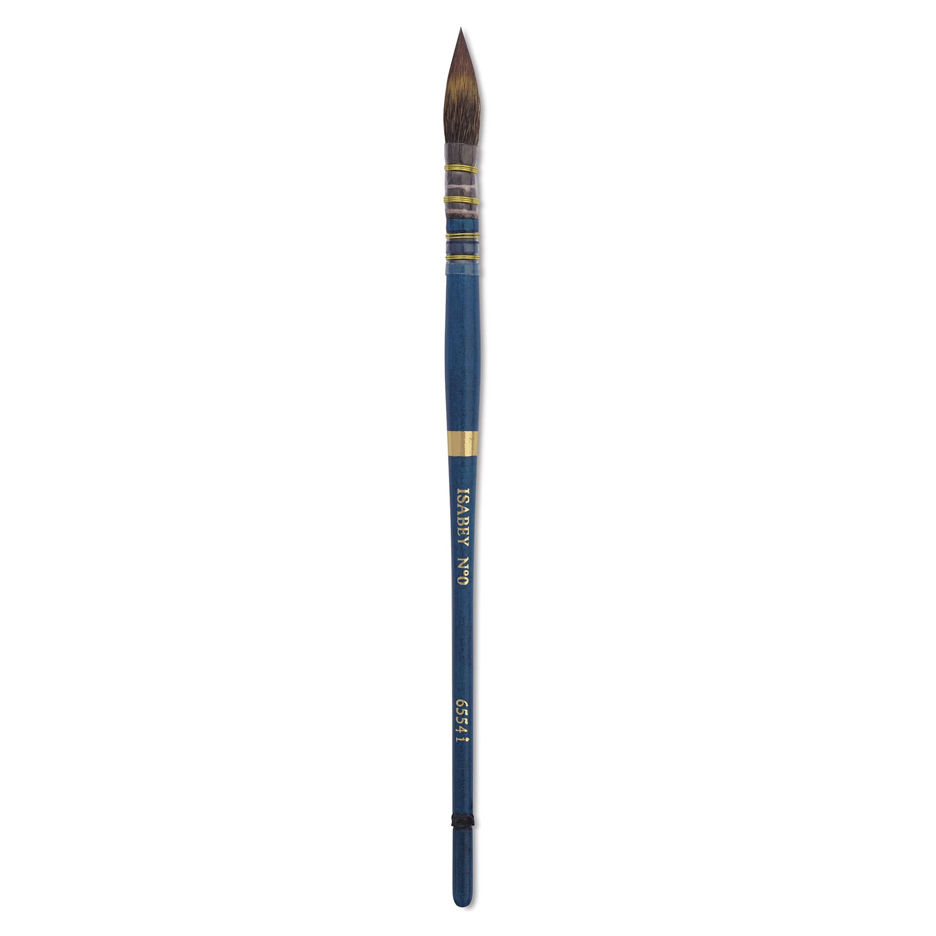 Isabey Isacolor Synthetic Brush - Quill Mop, Short Handle, Size 0