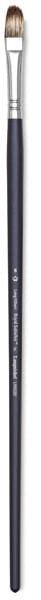Royal Langnickel SableTek Brushes - Long Filbert Brush shown upright
