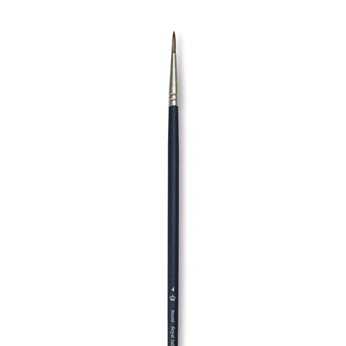 Royal & Langnickel SableTek Brush - Round, Long Handle, Size 4