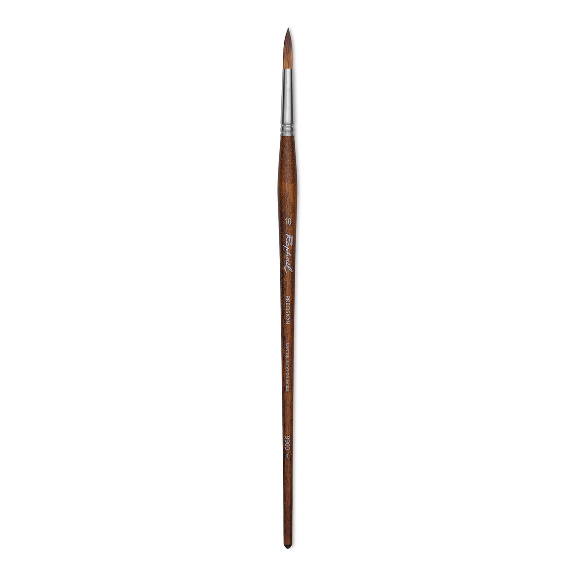 Raphaël Precision Brush - Round, Size 10, Long Handle