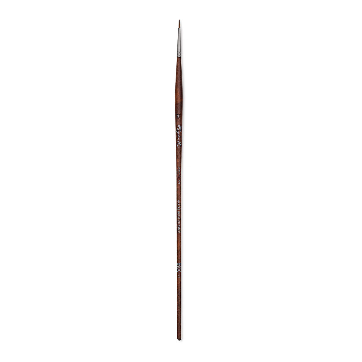 Raphaël Precision Brush - Round, Size 2/0, Long Handle