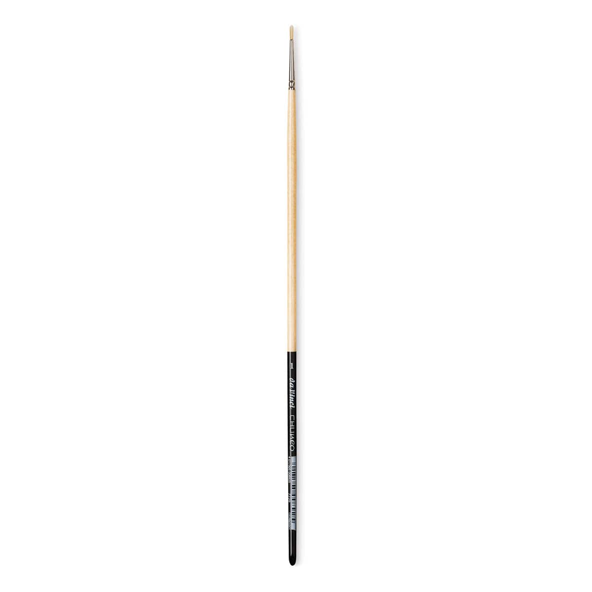 Da Vinci Chuneo Synthetic Hog Bristle Brush - Round, Size 1, Long Handle