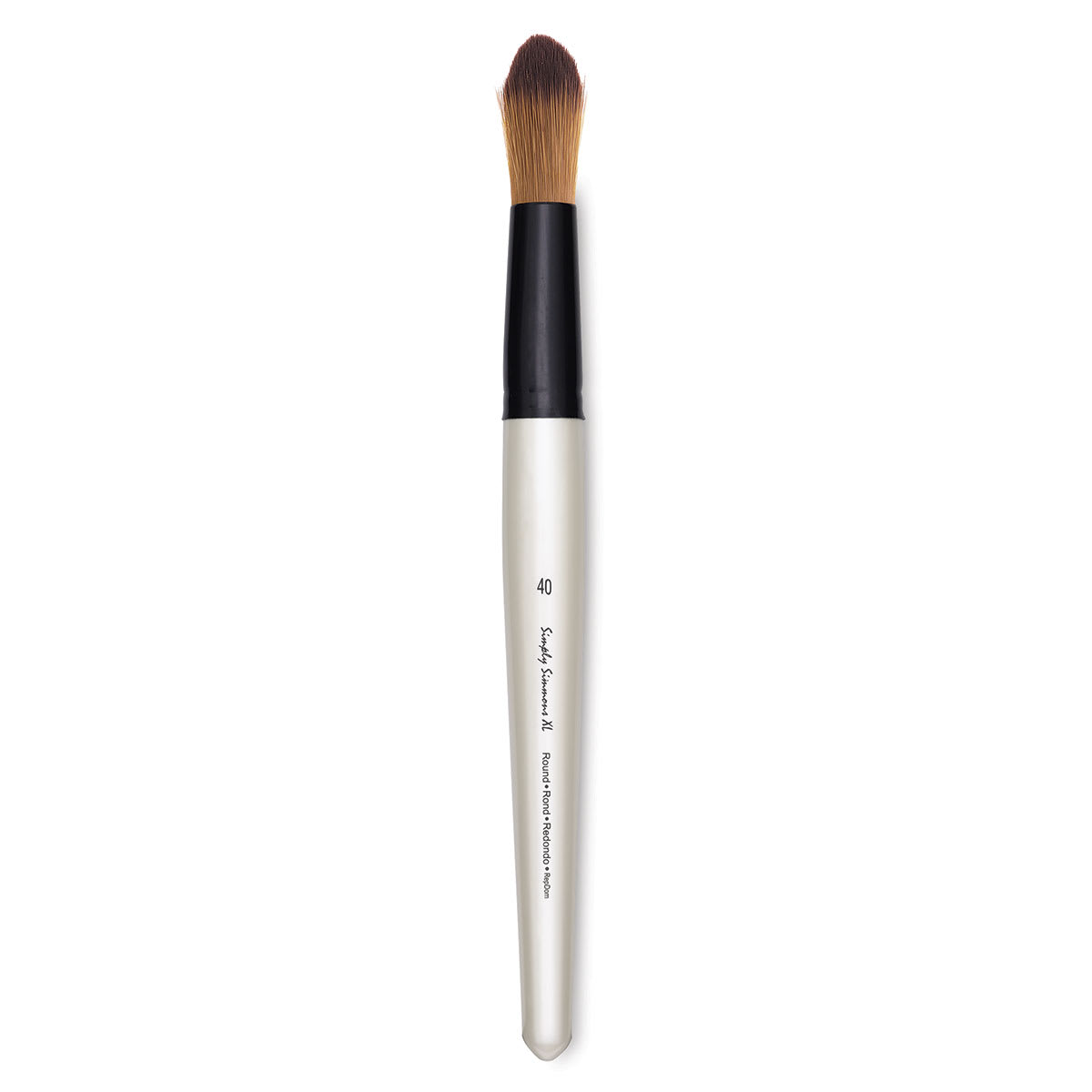 Simply Simmons XL Soft Synthetic Brush - Round, Size 40