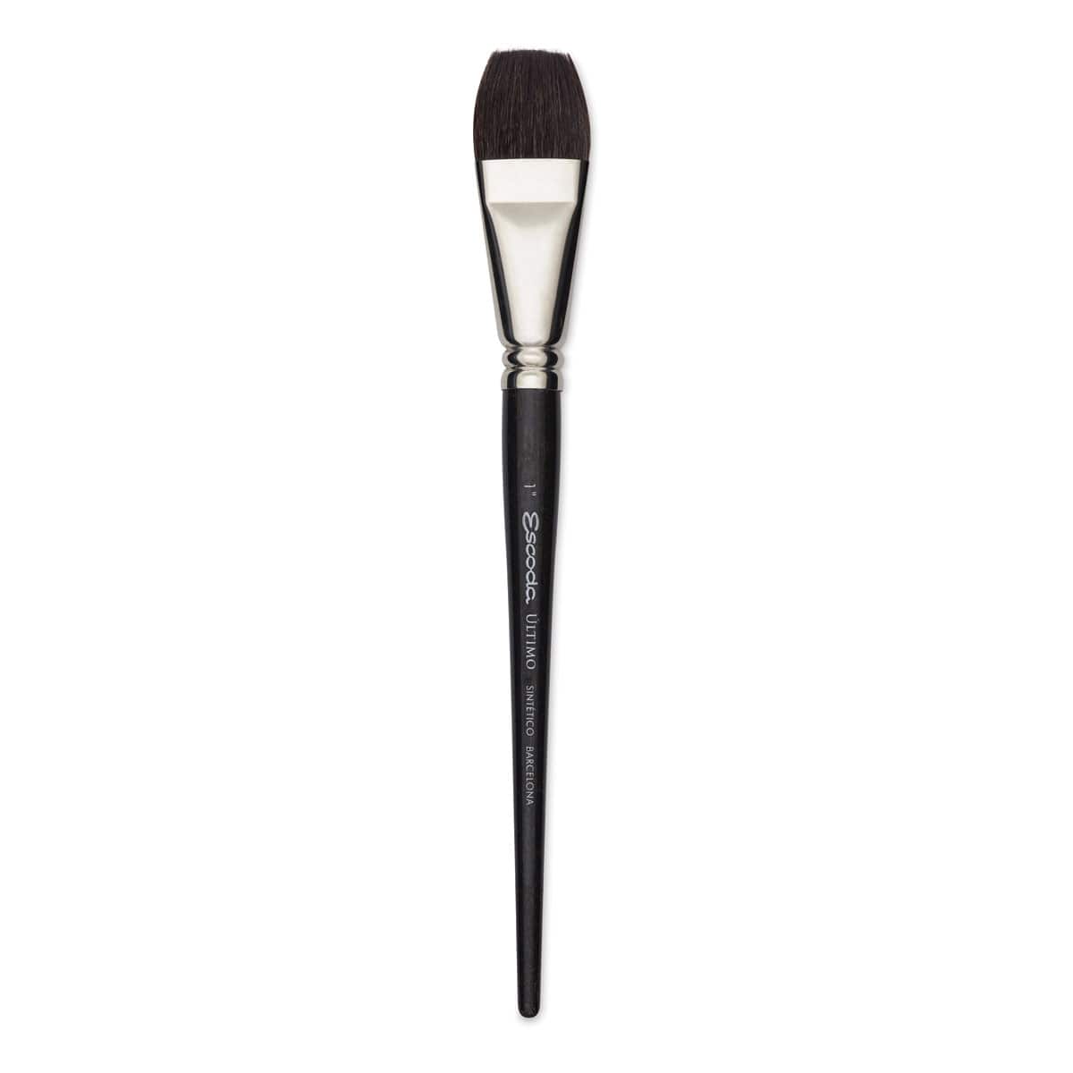 Escoda Último Synthetic Squirrel Brush - Flat Wash, Size 1"