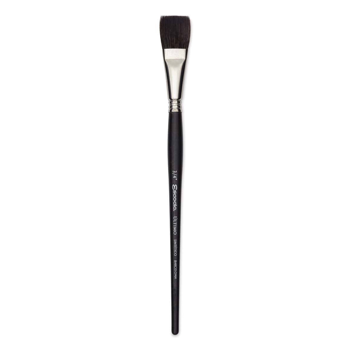 Escoda Último Synthetic Squirrel Brush - Flat Wash, Size 3/4"