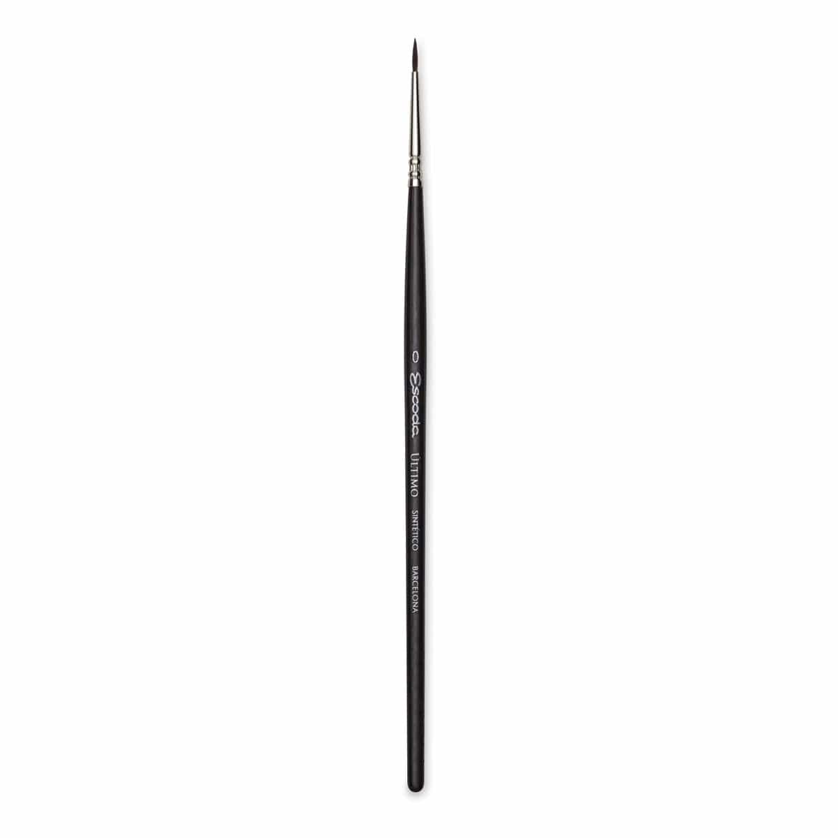 Escoda Último Synthetic Squirrel Brush - Round, Size 0