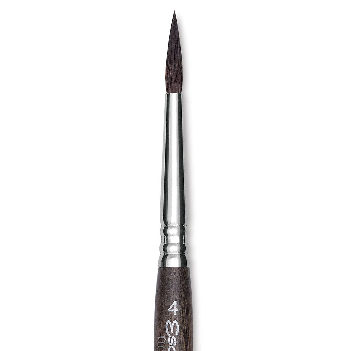 Escoda Último Synthetic Squirrel Brush - Travel Round, Size 4 (close-up)
