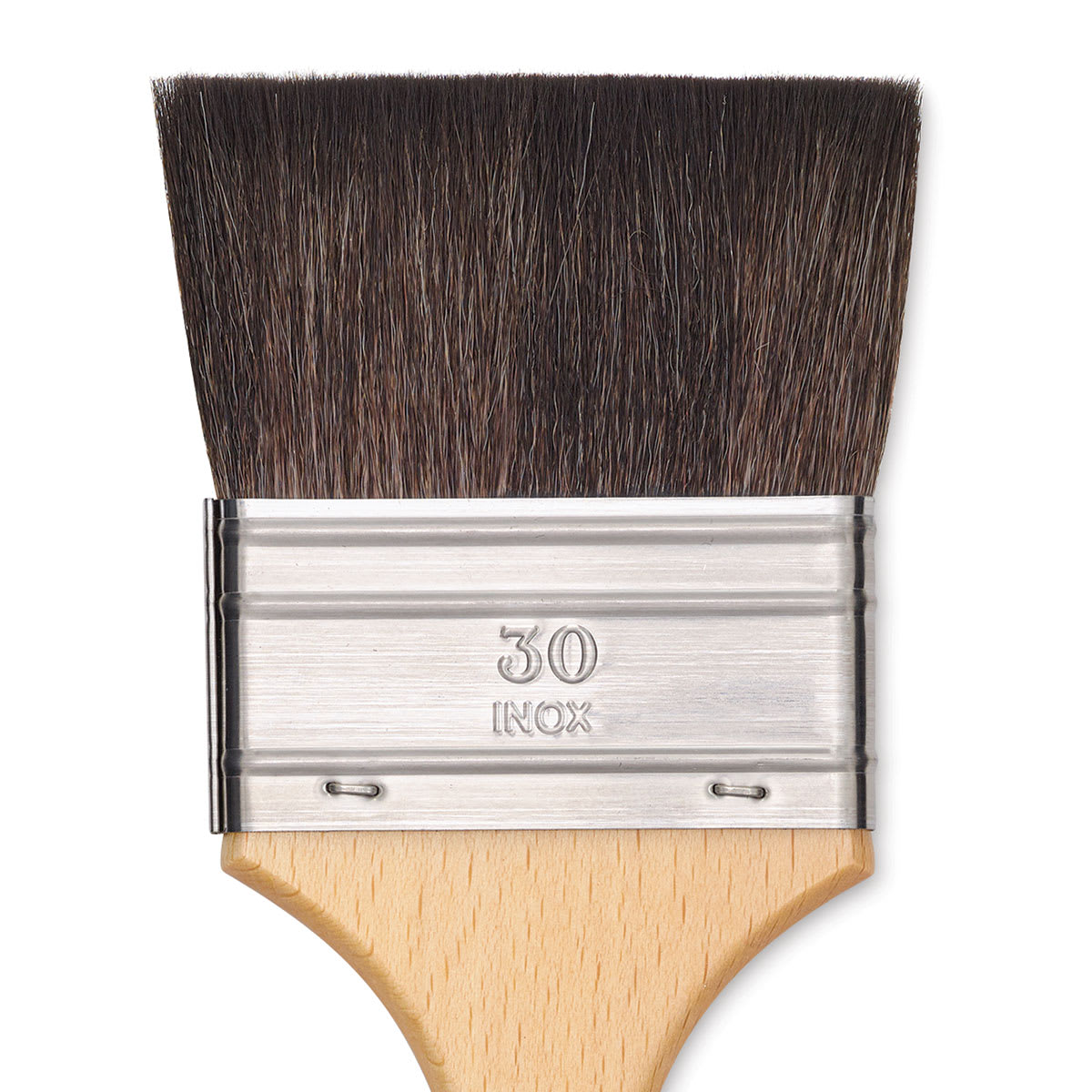 Escoda Último Synthetic Squirrel Brush - Mottler, Size 30 (close-up)