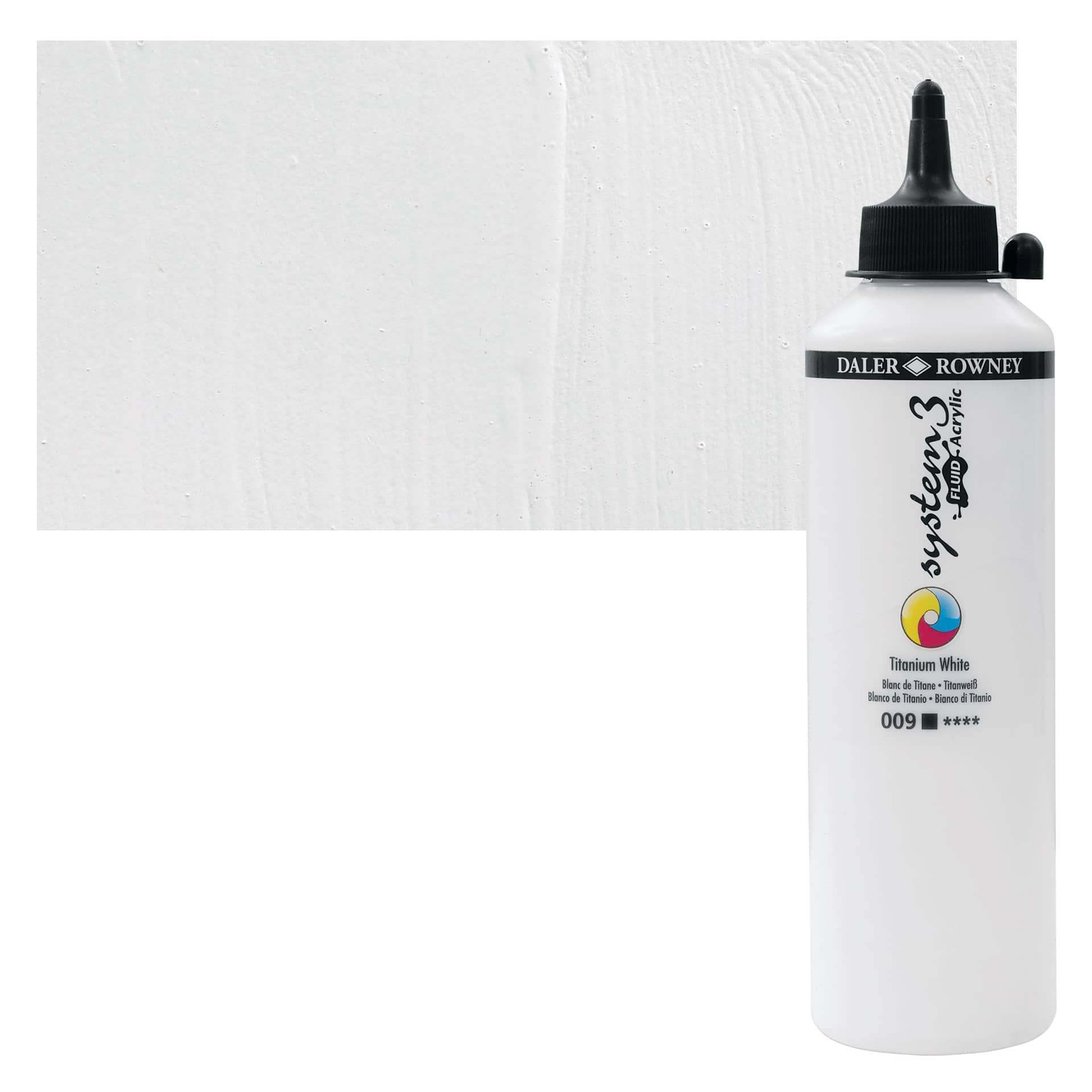 Liquitex Basics Acrylfarbe (Titanweiß, 400 Ml