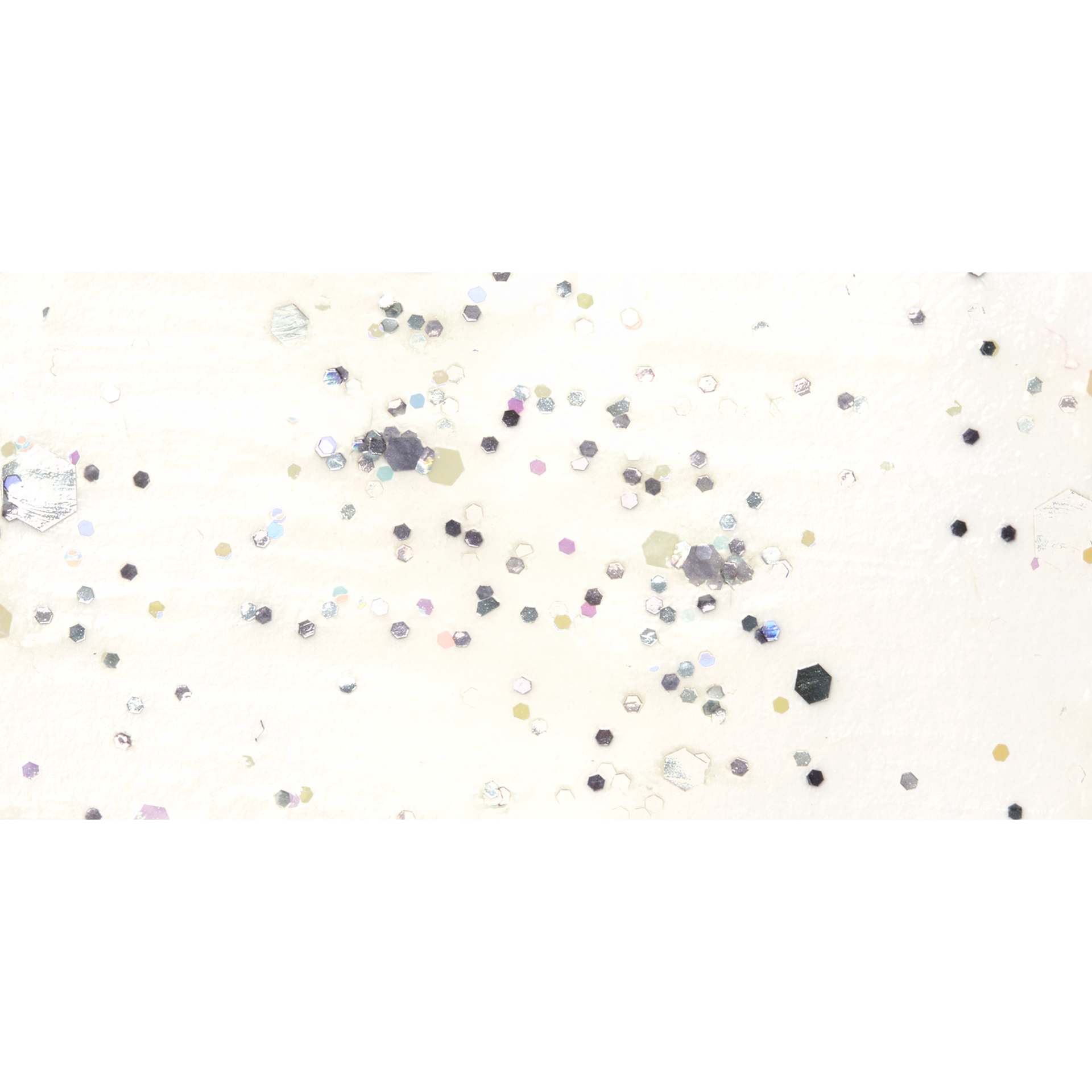 FolkArt Glitterific Pop Acrylic Paint - Silver Lining - Swatch