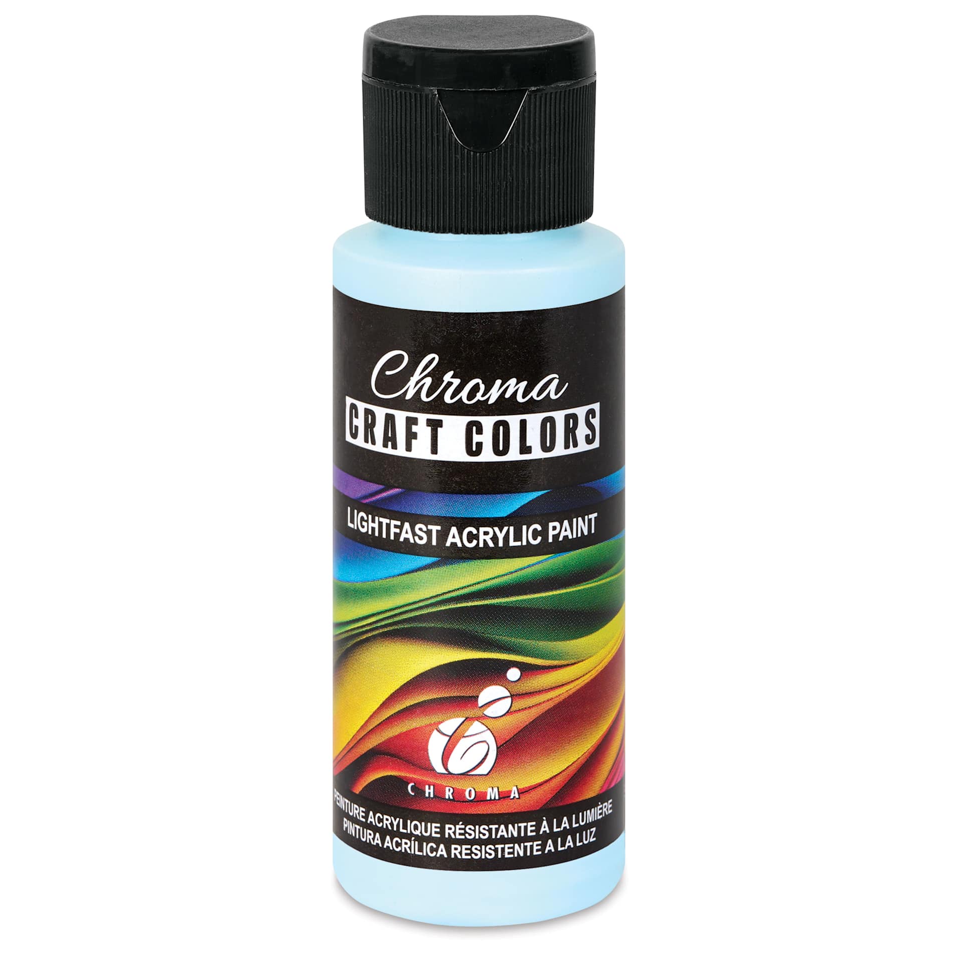 Chroma Craft Colors Acrylic Paint - Glacier Blue, 2 oz
