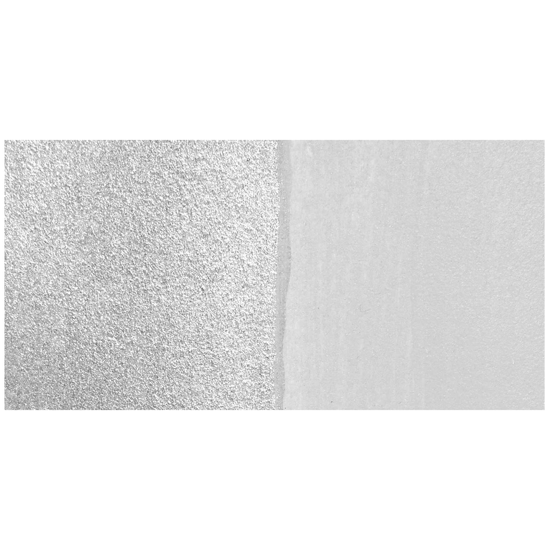 Chroma Craft Colors Acrylic Paint - Metallic Silver Moon Dust, swatch only