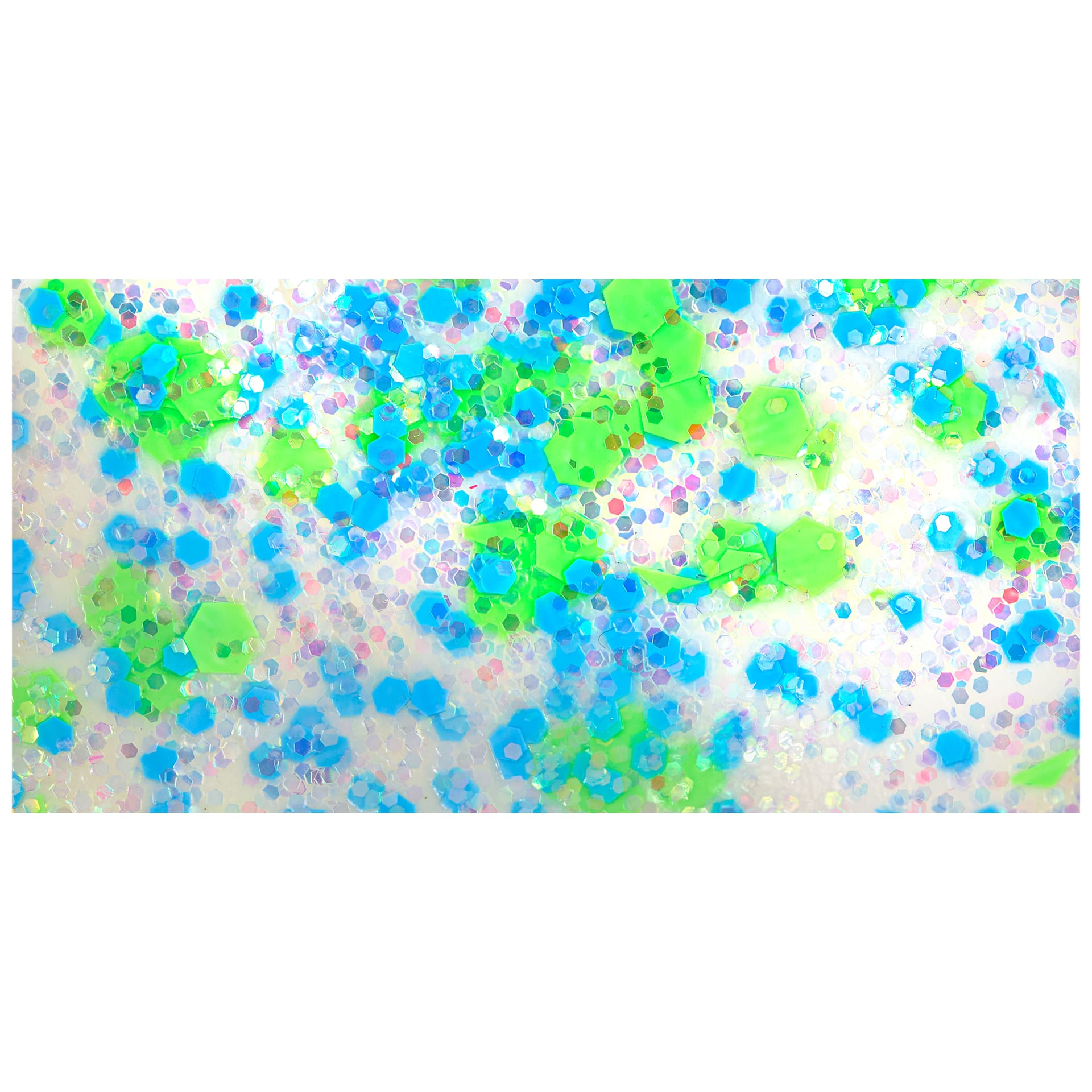 DecoArt Love, Color Neon Confetti Glitter Acrylic Paint - Mermaid Dreams swatch