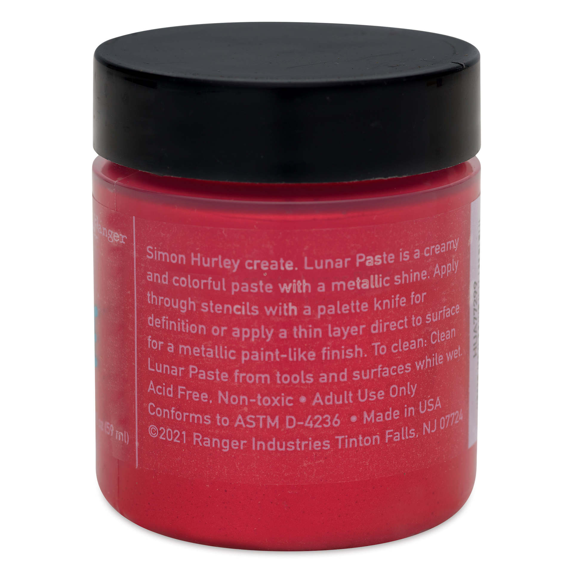 Simon Hurley Create Lunar Acrylic Paste - Bee Sting, 2 oz back