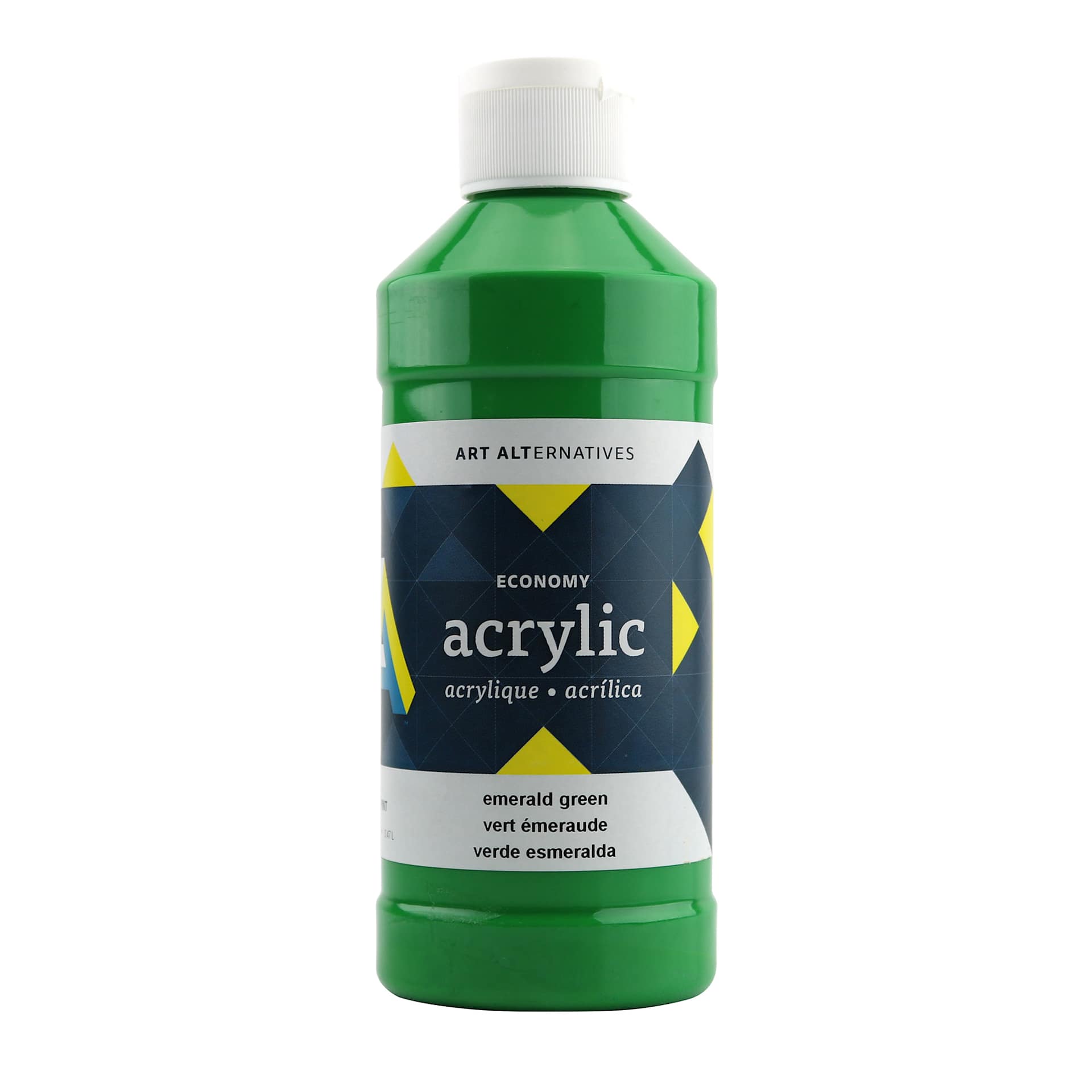 Art Alternatives Economy Acrylic - Emerald Green, 475 ml
