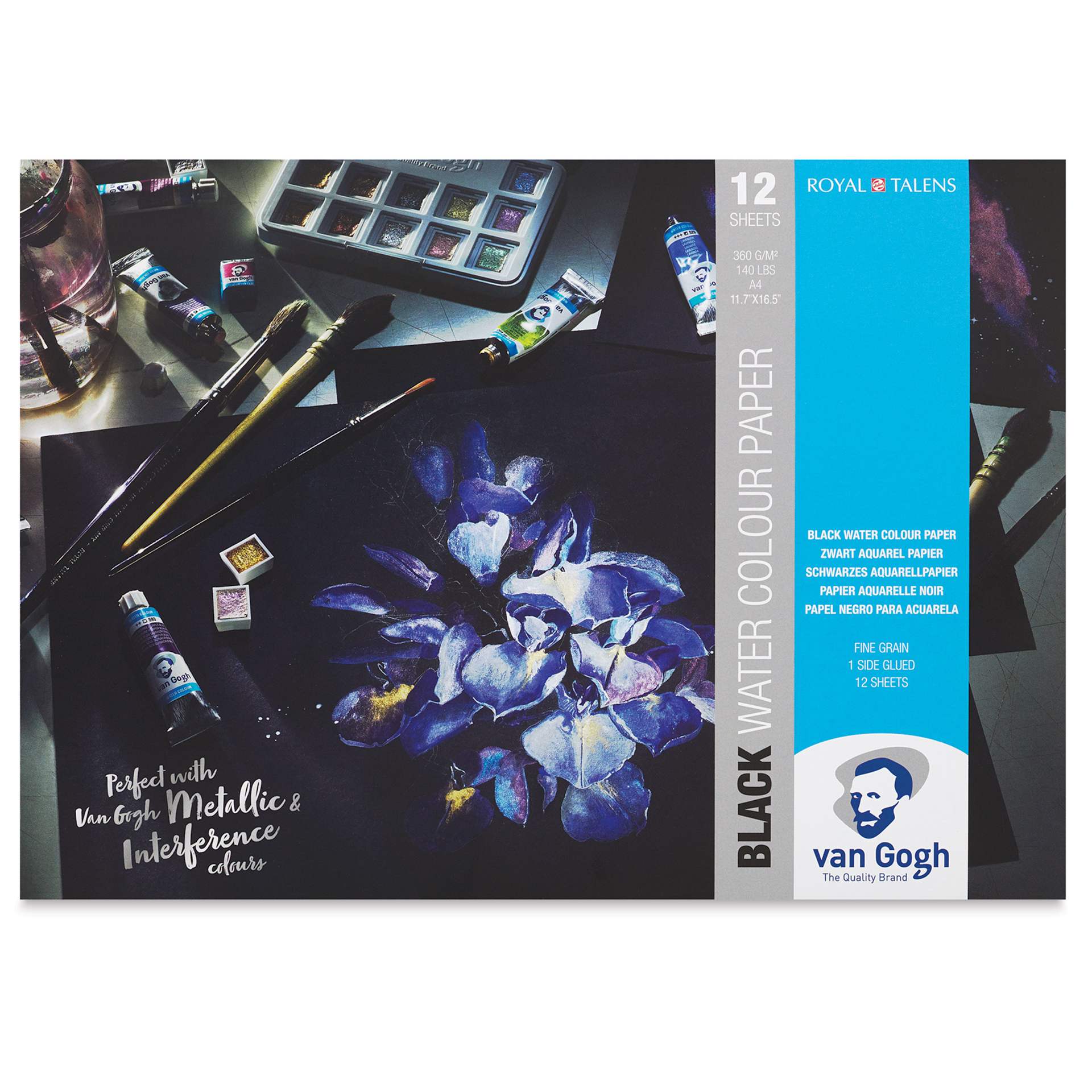 Canson Montval Watercolor Paper 15" X 20" Pad Of 12 140 Lb. Cold - View #10