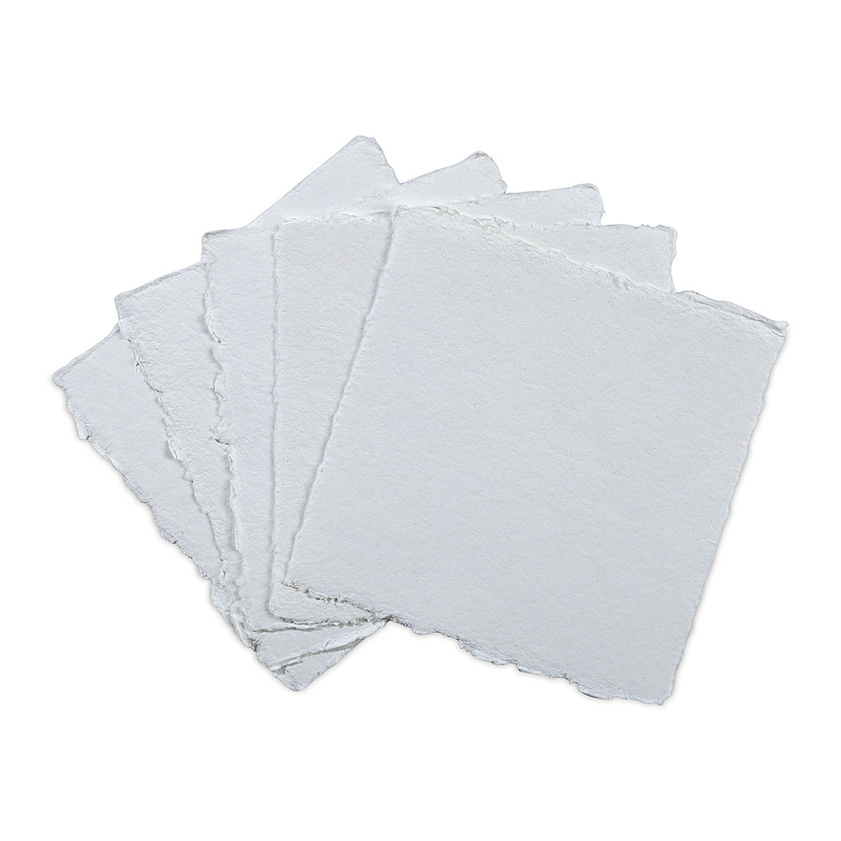 Shizen Professional Watercolor Paper - 6" x 6", Hot Press, Pkg of 5 Sheets