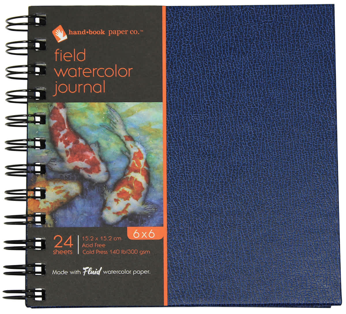 Global Art Field Watercolor Journal, 6 in x 6 in