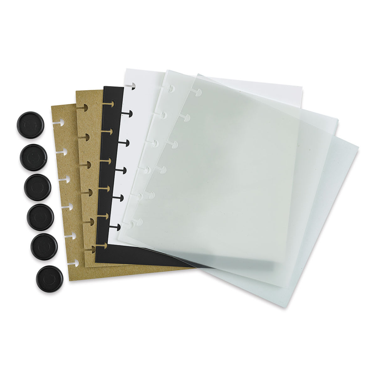 Grafix Mixed Media Journal Kit - 6" x 6" (kit contents)