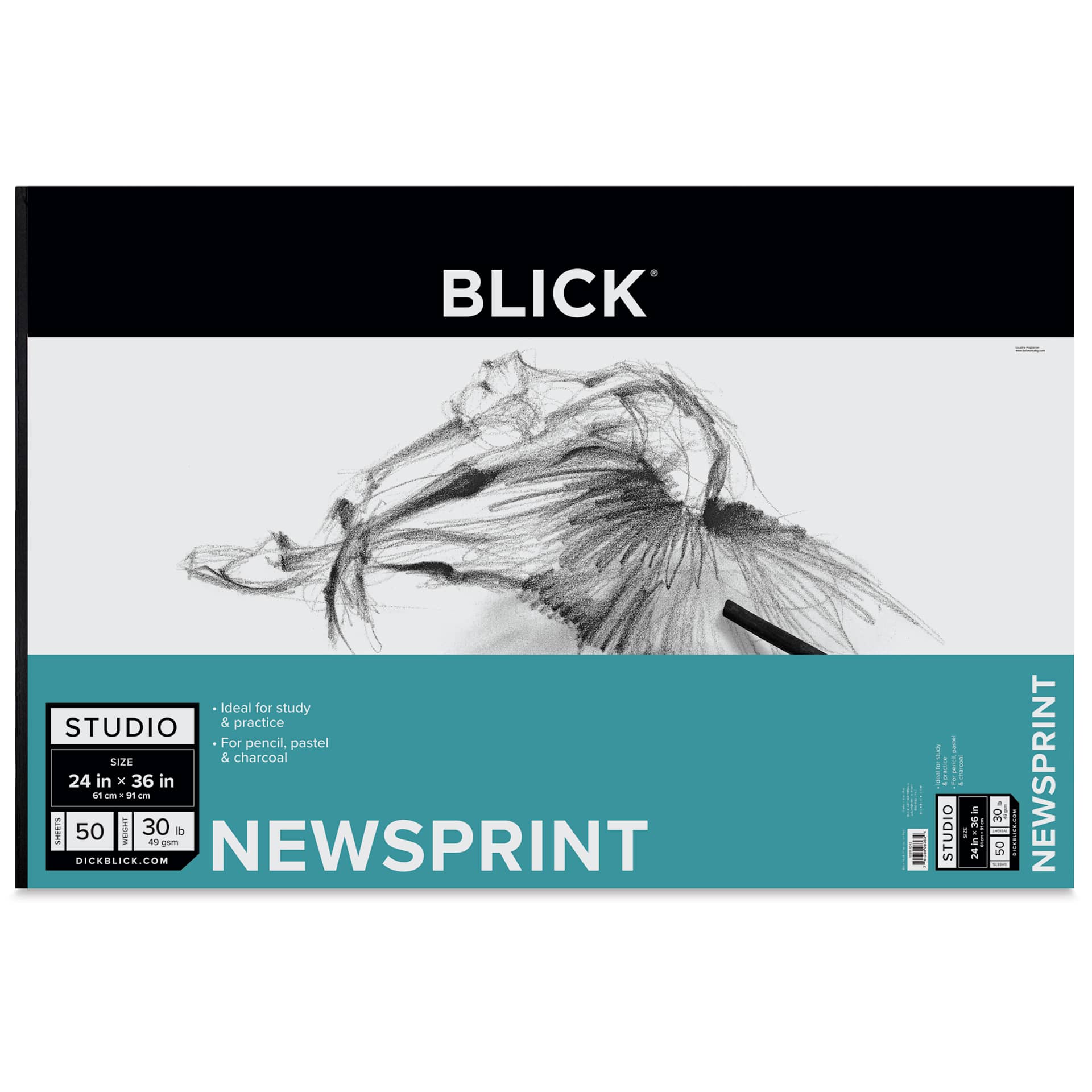 Blick Studio Newsprint Pad - 24" x 36", 50 Sheets