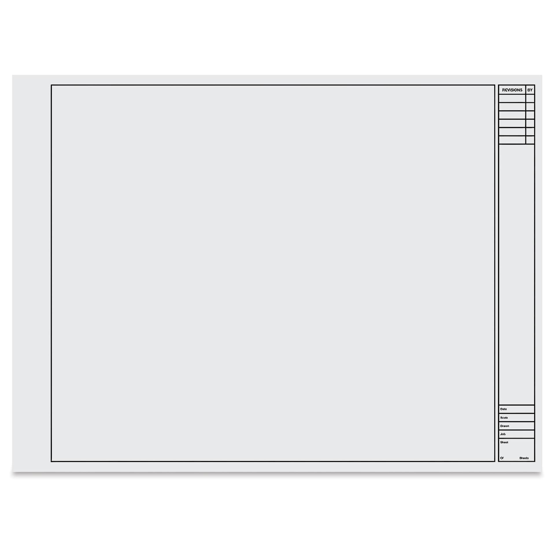 CLEARPRNT TITLE SHTS 18X24 EACH