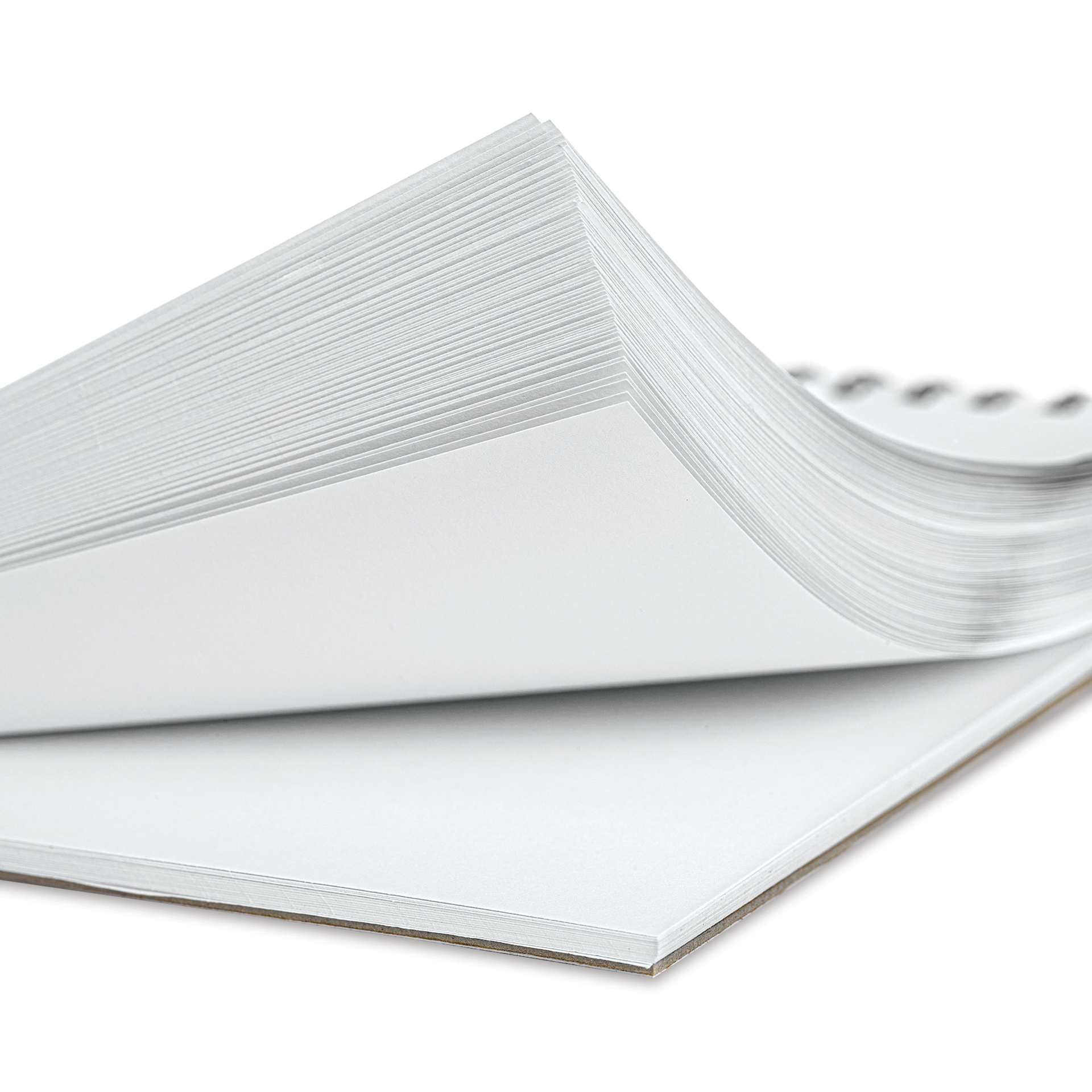 artPOP! Drawing Pads - 5-1/2" x 8-1/2", Pkg of 2, corner lifted to show interior paper.