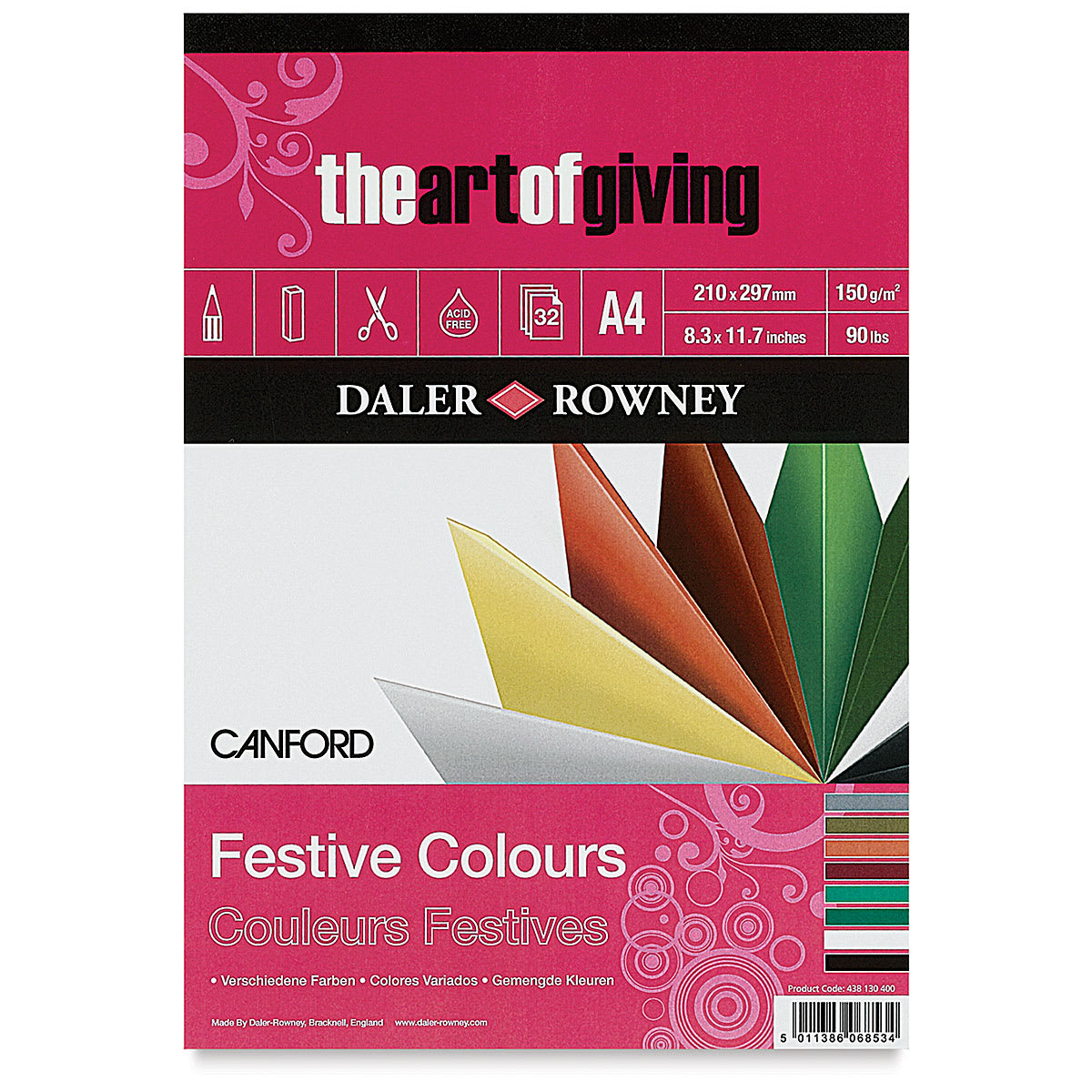Festive Colors, 32-Sheet Pad