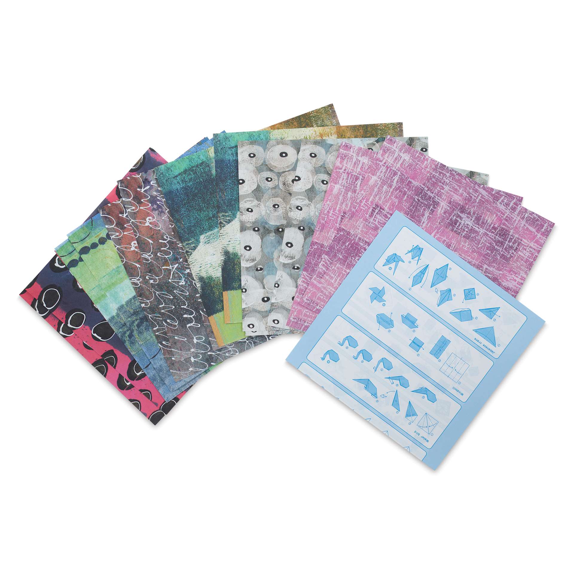 Yasutomo Karen Elaine Origami Paper Pack - Hodge Podge, Pkg of 24