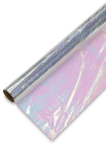Pacon Iridescent Film - Slightly unrolled film shown