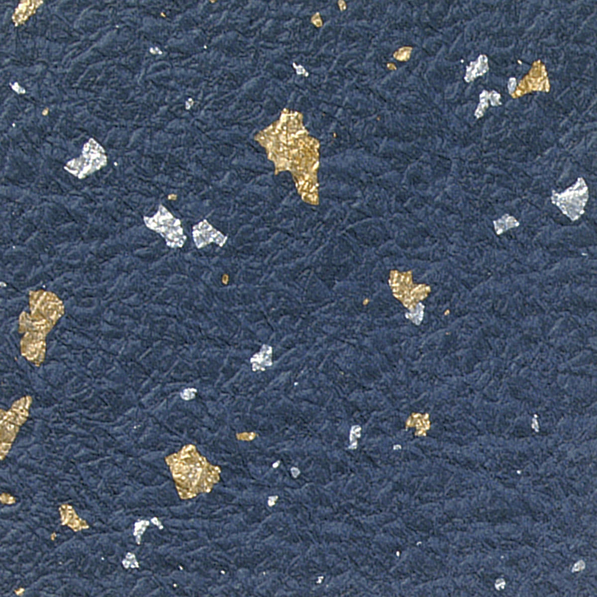 Ginburi Momigami Origami Paper - Top view of single blue sheet 