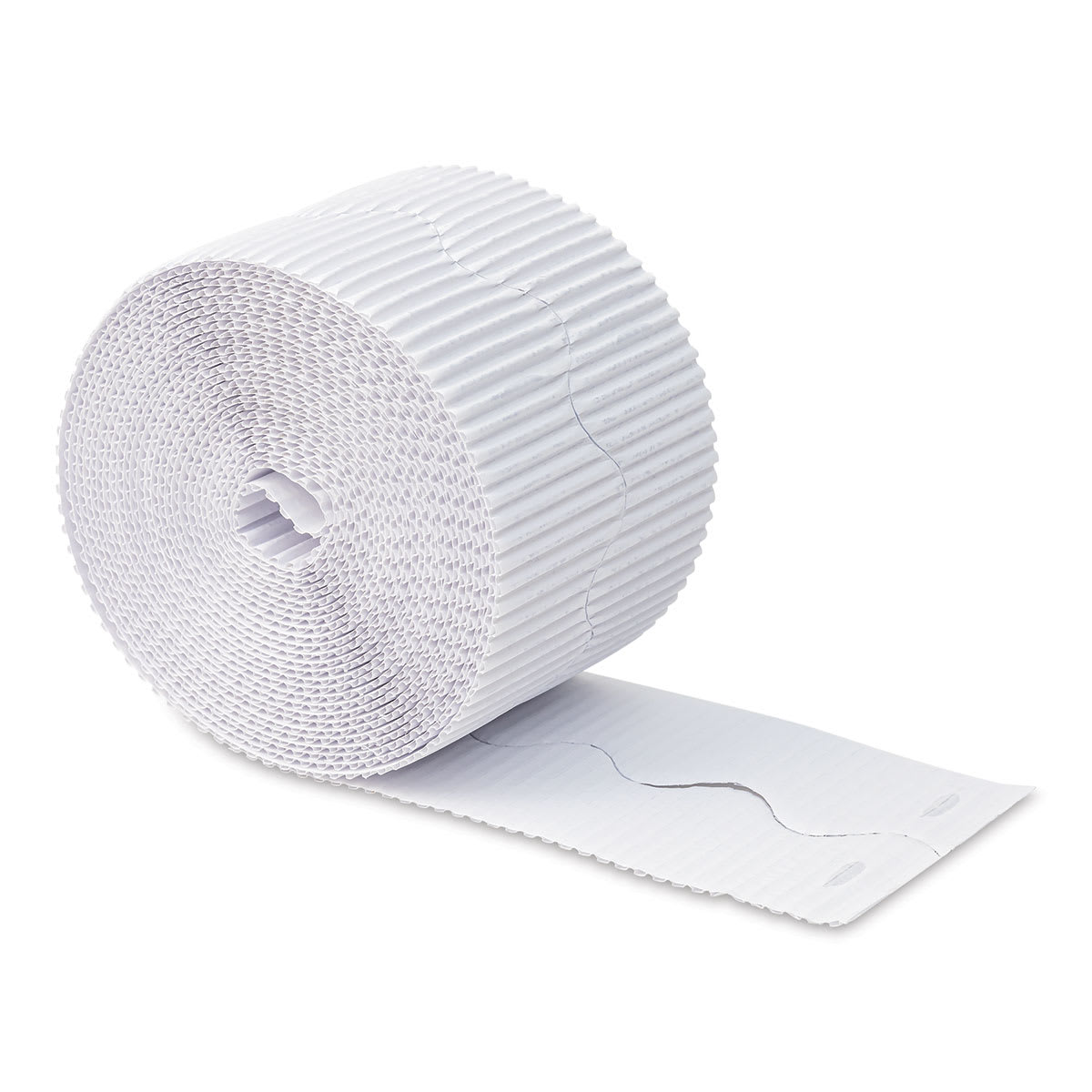Bordette Scalloped Border - 2-1/4" x 50 ft, White