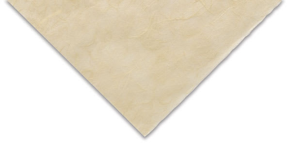 Black Ink Thai Unryu - 25'' x 37'', Cream