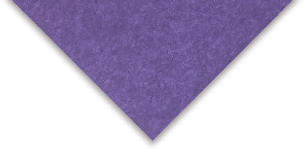 Black Ink Thai Unryu - 25'' x 37'', Purple