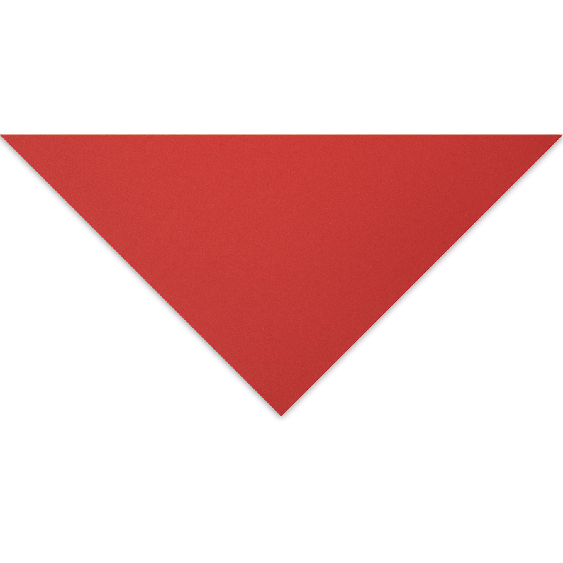 Blick Premium Cardstock - 19-1/2" x 27-1/2", Brick Red, Single Sheet (close-up of corner)