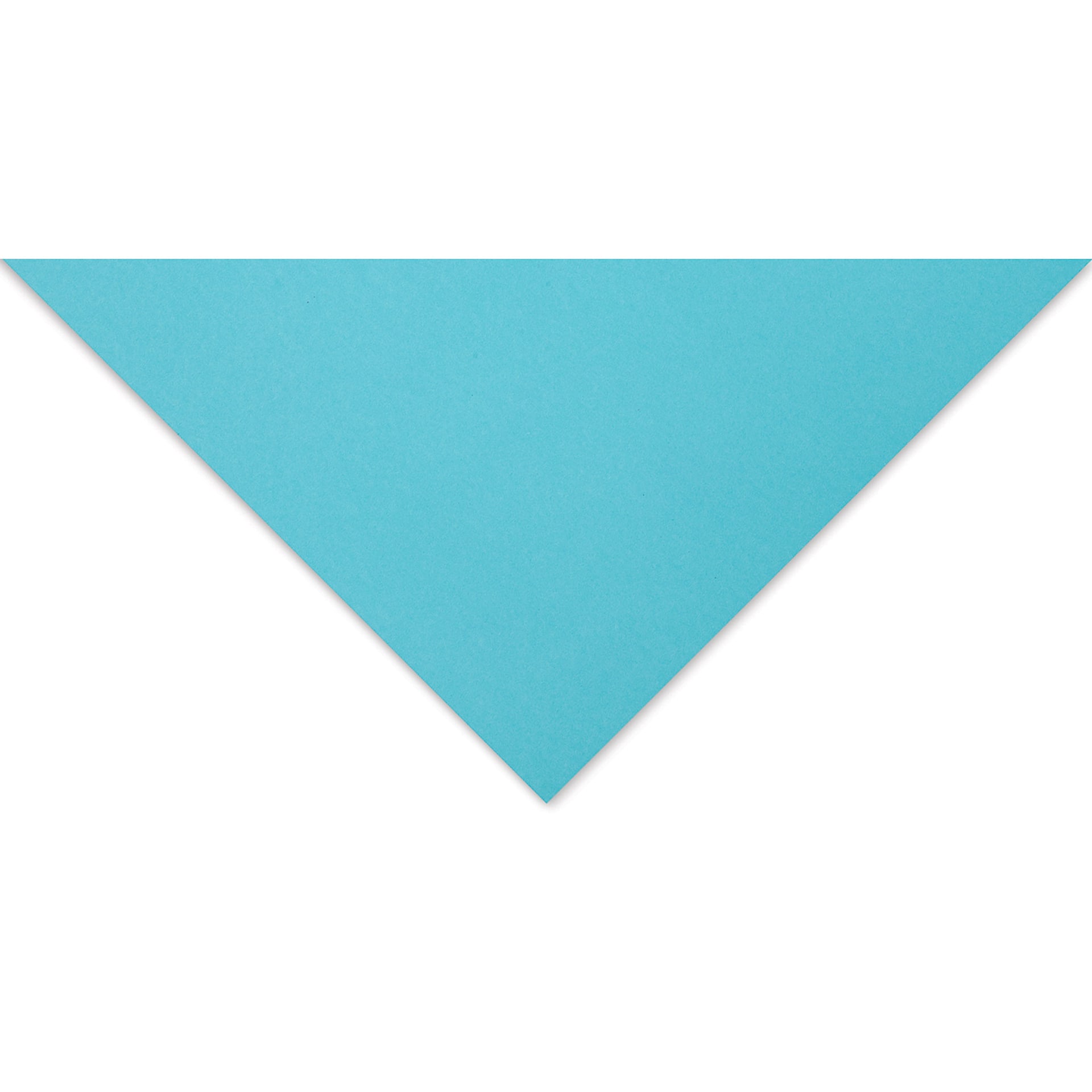 Blick Premium Cardstock - 19-1/2" x 27-1/2", Sky Blue, Single Sheet (close-up of corner)